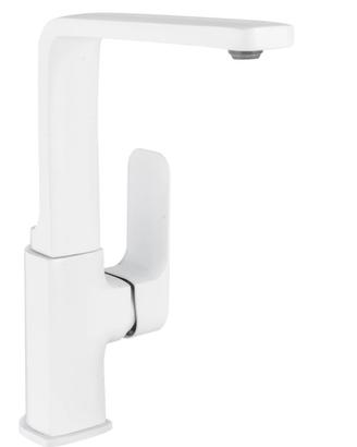 Rubinetto Miscelatore cucina bianco