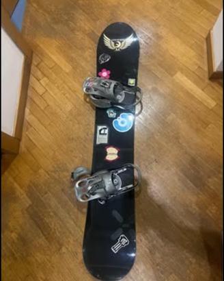 Tavola snowboard Burton Custom X + attacchi Missio