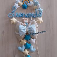 fiocco nascita personalizzato 