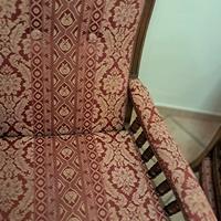 2 poltrone antiche in legno massello 