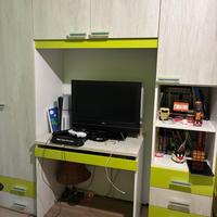 CamerettArmadio ponte, i 2 letti non sono compresi