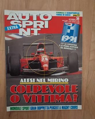 Autosprint 1991 Ferrari 643 - Peugeot 905 Evo 1 Bi