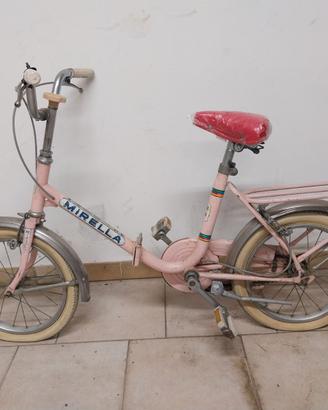 Bicicletta bambina ragazzina vintage pieghevole
