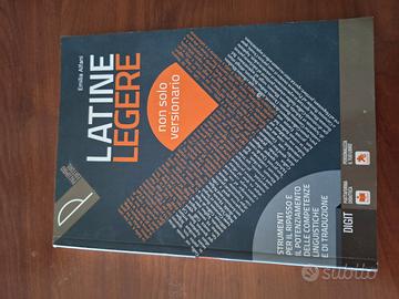 libro scolastico Latine Legere