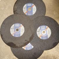 Set 4 dischi da taglio per flessibile 335 x 2,5