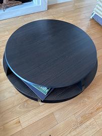 tavolino in venge’ marrone scuro