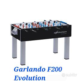 Calciobalilla Garlando F200 Evolution Nuovo