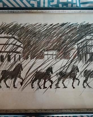 Litografia di Mario Ceroli (1984)