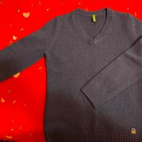 Pullover bambino taglia 7/8 anni Benetton