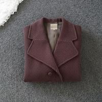 Giacca Cappotto Corto Vintage in Lana Gioiello