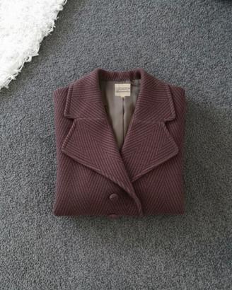Giacca Cappotto Corto Vintage in Lana Gioiello