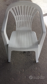 50 Sedie da esterno in plastica