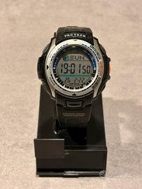 Casio Pro Trek PRS-400 Fishing Gear Moon Graph