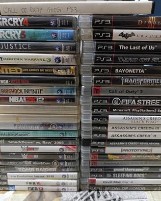Lotto giochi Ps3 