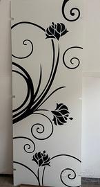 Vetro con disegno