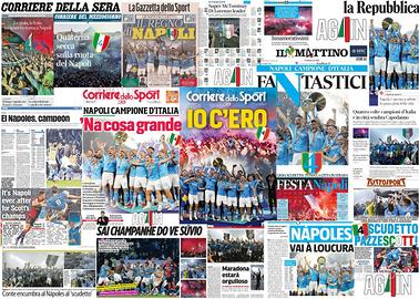 Poster Scudetto Napoli 2025