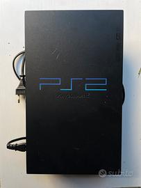 Console playstation 2 retro nera
