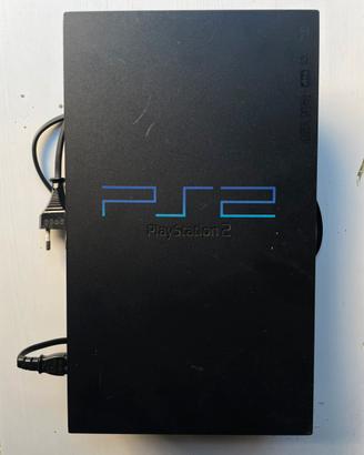 Console playstation 2 retro nera