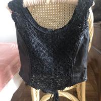 Top di DAELLI (ora Ermanno Scervino) vera pelle