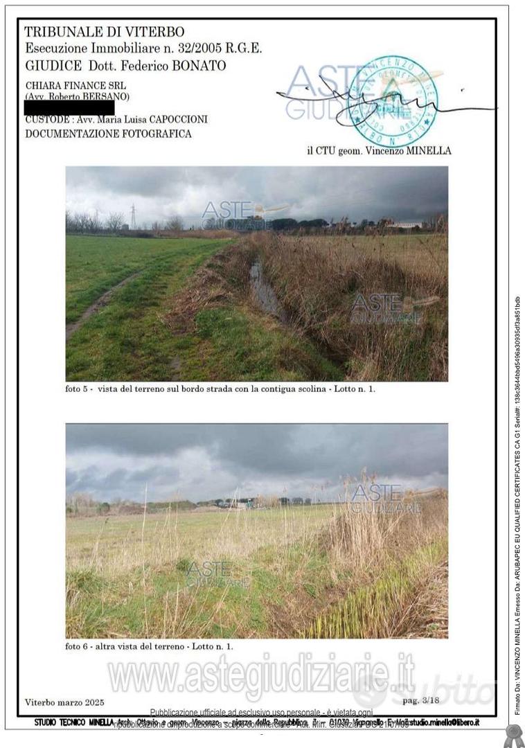 Terreno Agricolo Viterbo [A4352643] - Vista 4