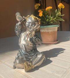 Statuetta Argento Angelo Bambino - Mastro Raddi