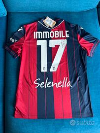 Maglia Bologna FC Home 2026 - Immobile + autografo