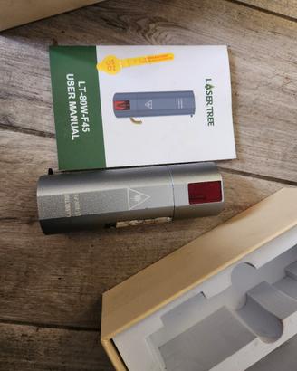 testa laser 10w per cnc