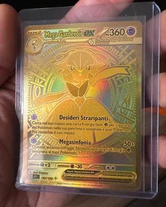 Mega gardevoir gold pokemon tcg