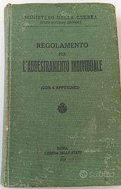 Regolamento per l'addestramento individuale 