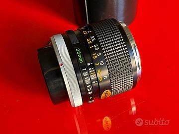Canon FD 35mm f/2 concavo rarissimo