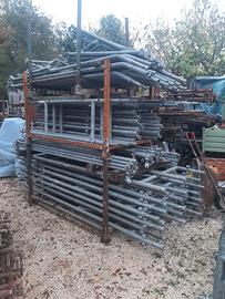 Partenze strette + allargamento ponteggio Fracasso