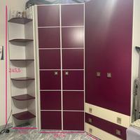 Armadio angolare moderno (prezzo Trattabile)