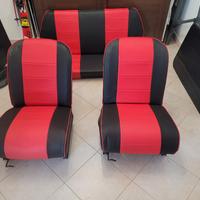 interni tappezzeria sedili fiat 500 f epoca