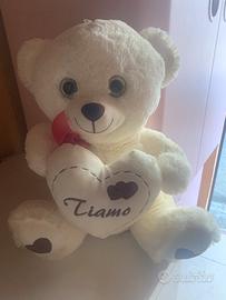Peluche orso bianco