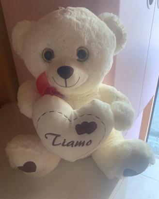 Peluche orso bianco