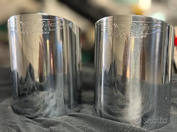 Terminali scarico originali mini  jcw R56 cromo