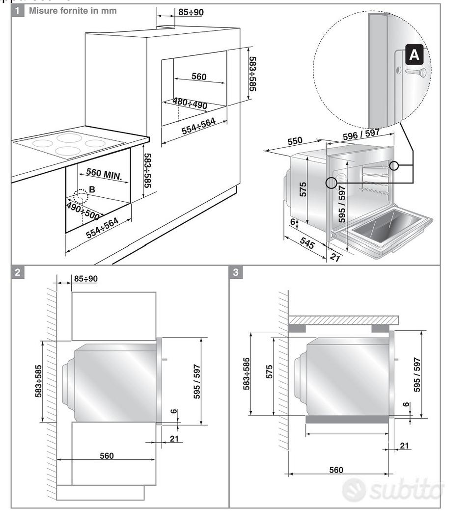 Forno smeg da incasso S399X-6 - Elettrodomestici In vendita a Trieste