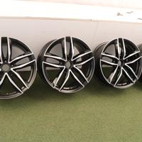 Cerchi in lega BMW X3 Serie 3 5 Audi Q3 A4 18
