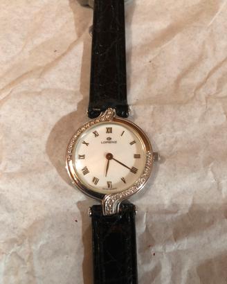 Orologio donna oro bianco e diamanti Lorenz