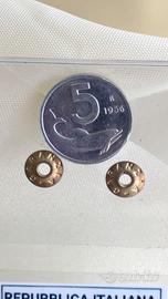 RARA MONETA DA 5 LIRE 1956 SPLENDIDA