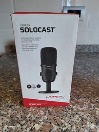 microfono HyperX solocast - trattabile