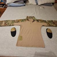 maglietta tattica camo