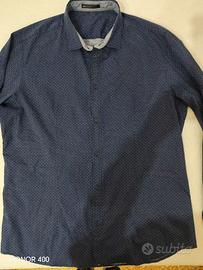 Camicia uomo micro fantasia