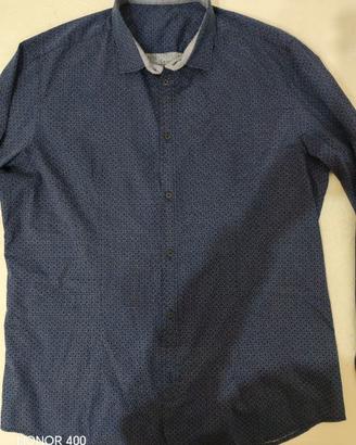 Camicia uomo micro fantasia