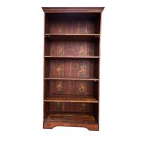 Libreria in  Sheesham con Disegni  Dipinti a Mano