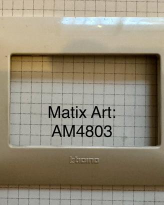 Placche bticino matix