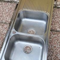 lavandino cucina acciaio