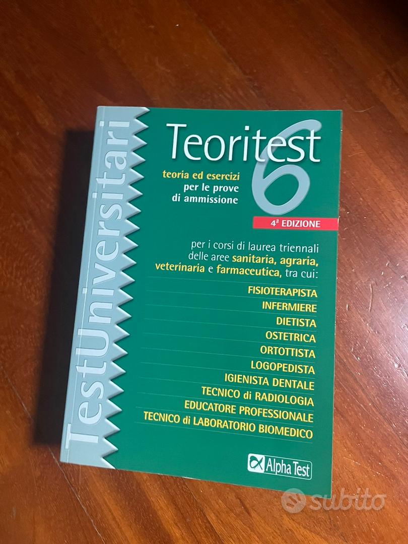 Teoritest corsi ammissioni sanitari farmacia ecc - Libri e Riviste In  vendita a Bologna