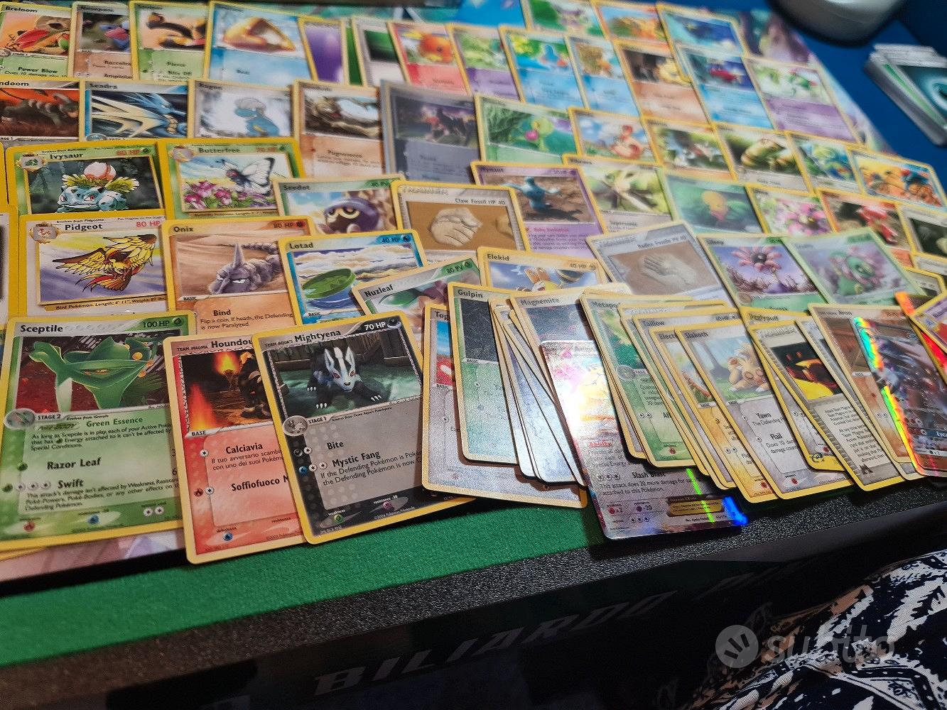 150 carte Pokemon originali italiane - Collezionismo In vendita a Treviso