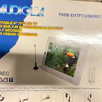 Tv 9 pollici audiola con digitale terestre interno